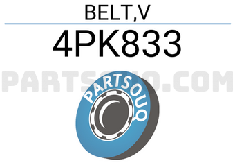 Gates 4PK833 BELT,V