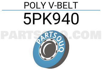 Gates 5PK940 POLY V-BELT