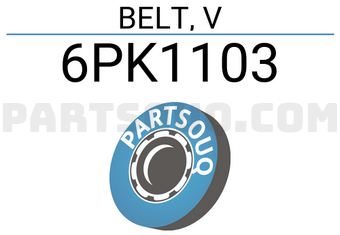 Gates 6PK1103 BELT, V
