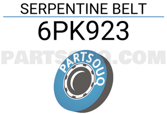 Gates 6PK923 SERPENTINE BELT