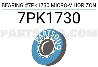 Gates 7PK1730 BEARING #7PK1730 MICRO-V HORIZON
