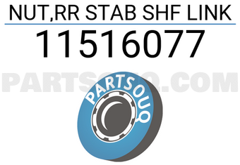 General Motors 11516077 NUT,RR STAB SHF LINK