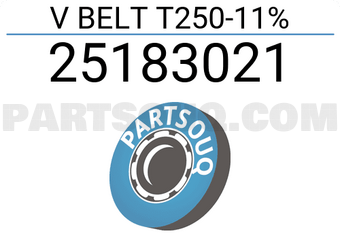 General Motors 25183021 V BELT T250-11%