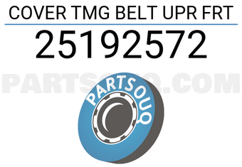 General Motors 25192572 COVER TMG BELT UPR FRT