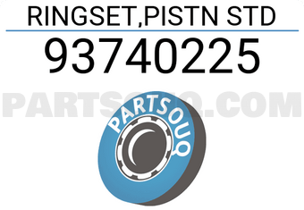 General Motors 93740225 RINGSET,PISTN STD