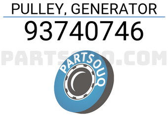 General Motors 93740746 PULLEY, GENERATOR