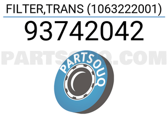 General Motors 93742042 FILTER,TRANS (1063222001)