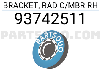 General Motors 93742511 BRACKET, RAD C/MBR RH