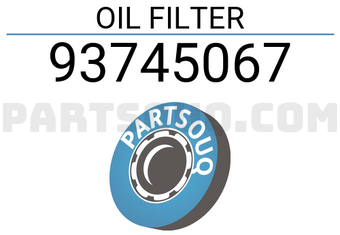 General Motors 93745067 OIL FILTER