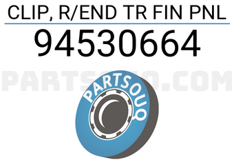 General Motors 94530664 CLIP, R/END TR FIN PNL