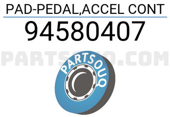 General Motors 94580407 PAD-PEDAL,ACCEL CONT