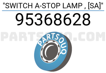 General Motors 95368628 SWITCH A-STOP LAMP , [SA]