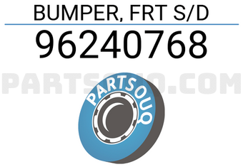 General Motors 96240768 BUMPER, FRT S/D