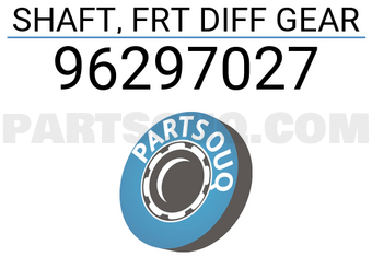 General Motors 96297027 SHAFT, FRT DIFF GEAR