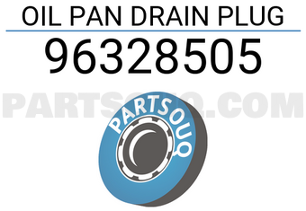 General Motors 96328505 OIL PAN DRAIN PLUG