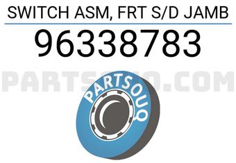 General Motors 96338783 SWITCH ASM, FRT S/D JAMB