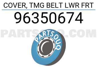 General Motors 96350674 COVER, TMG BELT LWR FRT
