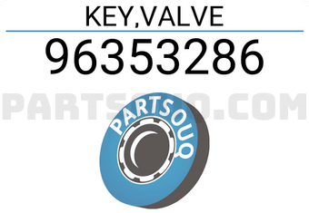 General Motors 96353286 KEY,VALVE