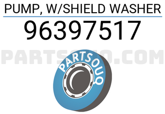 General Motors 96397517 PUMP, W/SHIELD WASHER