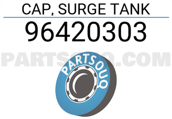 General Motors 96420303 CAP, SURGE TANK
