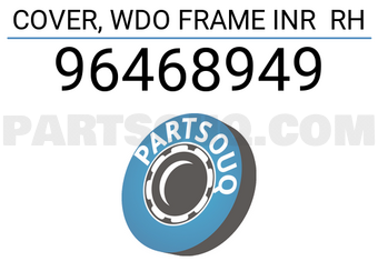 General Motors 96468949 COVER, WDO FRAME INR RH