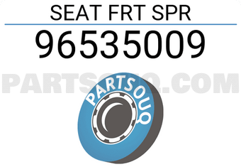General Motors 96535009 SEAT FRT SPR