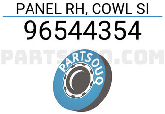 General Motors 96544354 PANEL RH, COWL SI