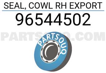 General Motors 96544502 SEAL, COWL RH EXPORT
