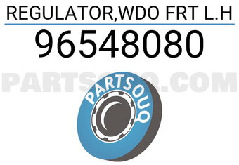 General Motors 96548080 REGULATOR,WDO FRT L.H
