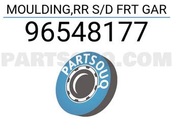 General Motors 96548177 MOULDING,RR S/D FRT GAR