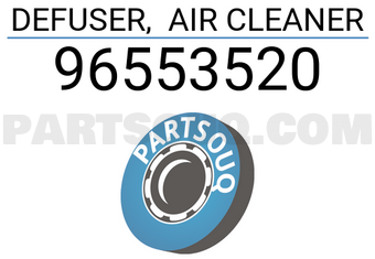 General Motors 96553520 DEFUSER, AIR CLEANER