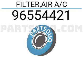 General Motors 96554421 FILTER,AIR A/C