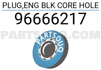 General Motors 96666217 PLUG,ENG BLK CORE HOLE