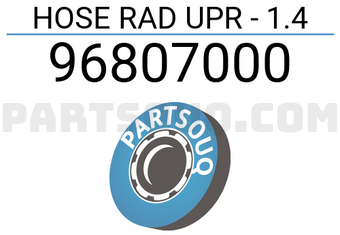 General Motors 96807000 HOSE RAD UPR - 1.4