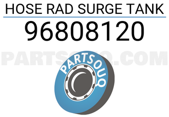 General Motors 96808120 HOSE RAD SURGE TANK