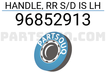 General Motors 96852913 HANDLE, RR S/D IS LH