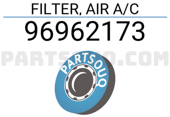 General Motors 96962173 FILTER, AIR A/C