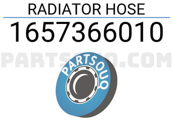 Good Rubber Co LTD 1657366010 RADIATOR HOSE