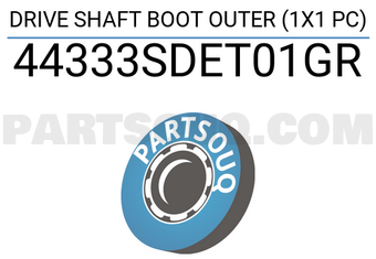 Good Rubber Co LTD 44333SDET01GR DRIVE SHAFT BOOT OUTER (1X1 PC)