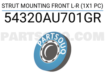 Good Rubber Co LTD 54320AU701GR STRUT MOUNTING FRONT L-R (1X1 PC)