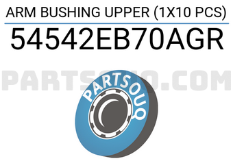 Good Rubber Co LTD 54542EB70AGR ARM BUSHING UPPER (1X10 PCS)