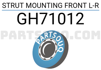 Good Rubber Co LTD GH71012 STRUT MOUNTING FRONT L-R