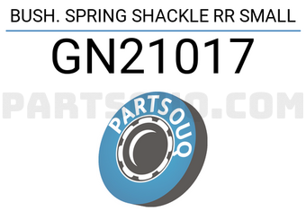 Good Rubber Co LTD GN21017 BUSH. SPRING SHACKLE RR SMALL