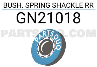 Good Rubber Co LTD GN21018 BUSH. SPRING SHACKLE RR