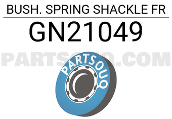 Good Rubber Co LTD GN21049 BUSH. SPRING SHACKLE FR