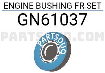 Good Rubber Co LTD GN61037 ENGINE BUSHING FR SET