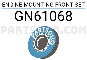 Good Rubber Co LTD GN61068 ENGINE MOUNTING FRONT SET