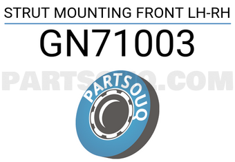 Good Rubber Co LTD GN71003 STRUT MOUNTING FRONT LH-RH