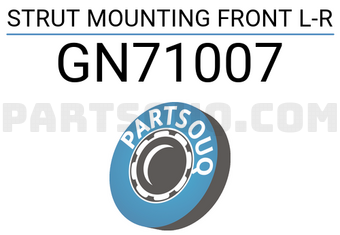Good Rubber Co LTD GN71007 STRUT MOUNTING FRONT L-R