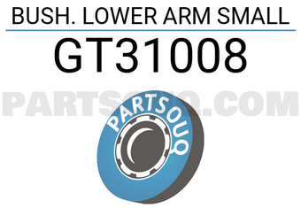 Good Rubber Co LTD GT31008 BUSH. LOWER ARM SMALL